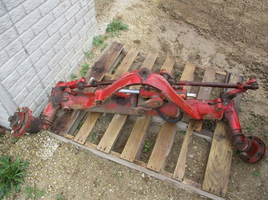 IH tractor wide front