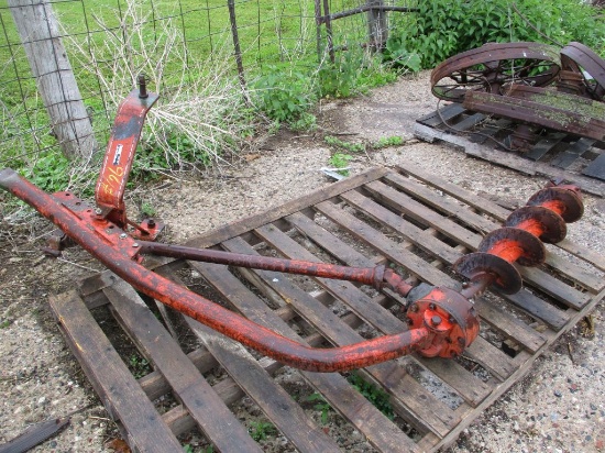 Independent MFG. 3pt. post hole auger