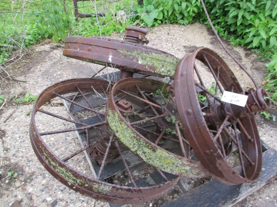 4 Steel wheels