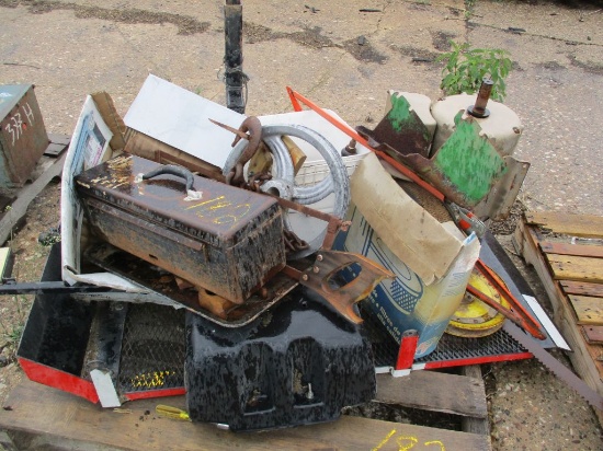 Receiver hitch, tool box, misc tools, elect motor
