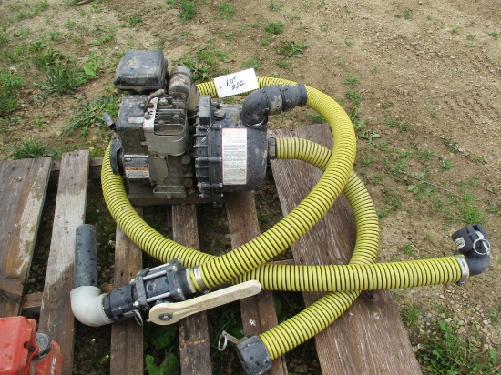 Pacer pump w/Briggs & Straton 3.5 HP motor