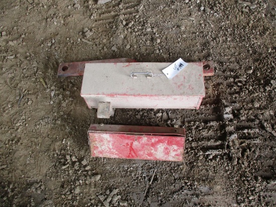 2 Tractor tool boxes & hitch