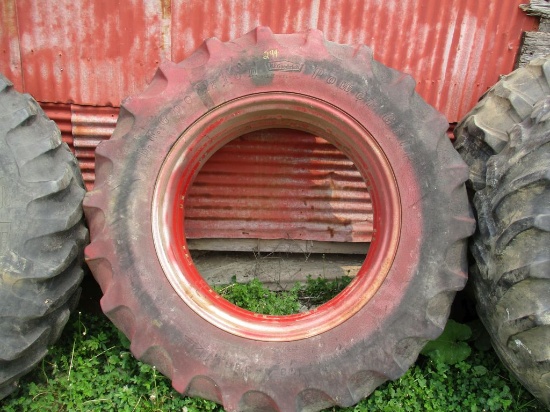 18.4 - 38 Tire & rim