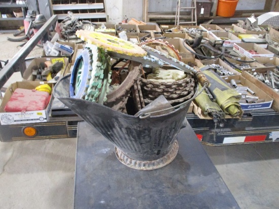 Assortment of corn planter plates