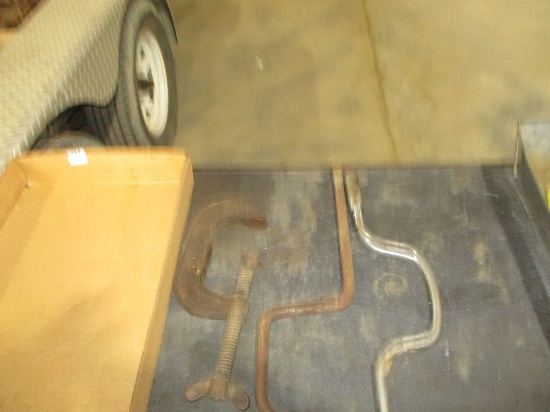 Speed wrenches, C clamp