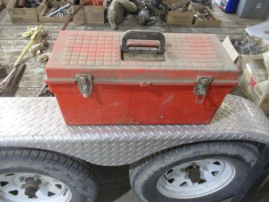 2 Plastic tool boxs