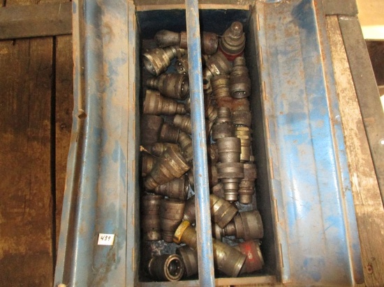 Toolbox of hydraulic fittings