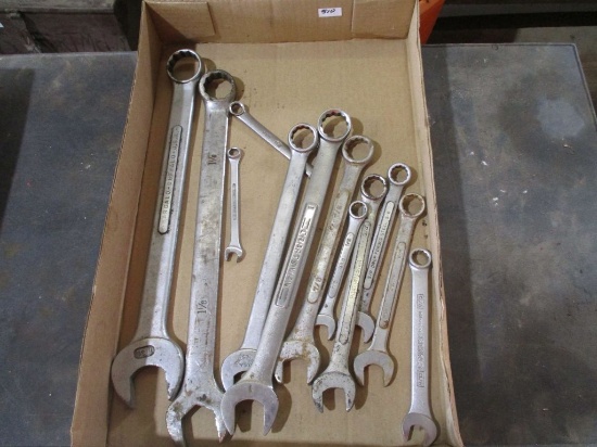 assortment of wrenches