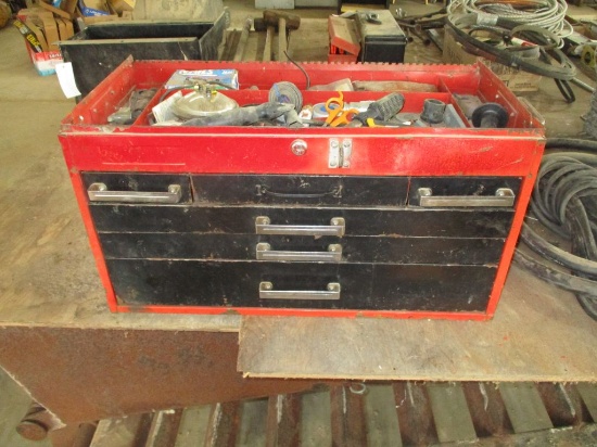 6 Drarw tool chest with misc. tools