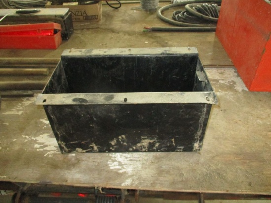 Metal box of hydraulic fittings