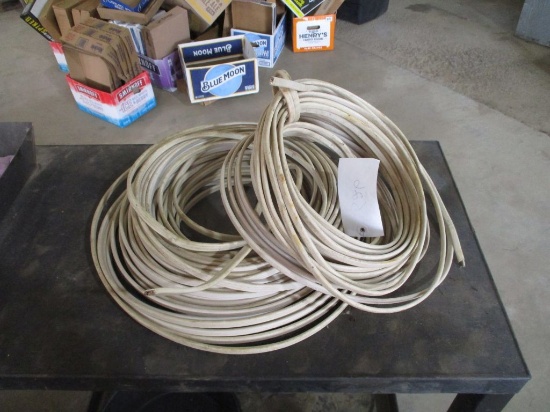 Large spool of electrical wire
