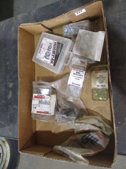 Assortment of nuts and bolts