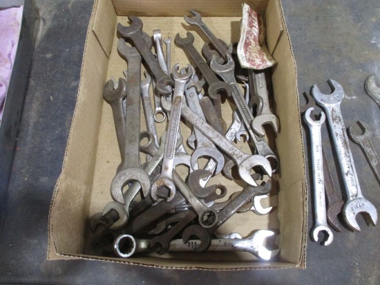 Assortment of wrenches