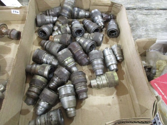 Assortment of hydraulic fittings