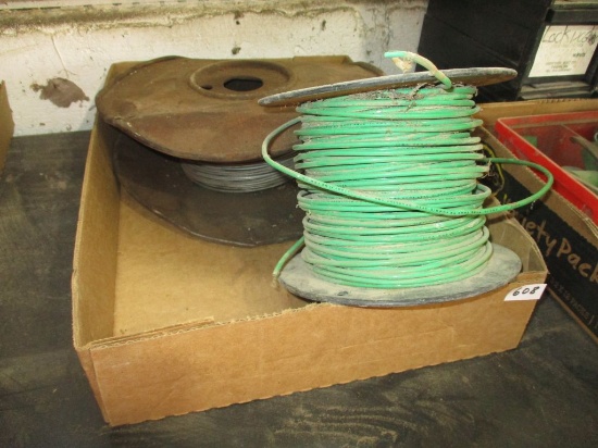 2 Spools of wire 1 electric