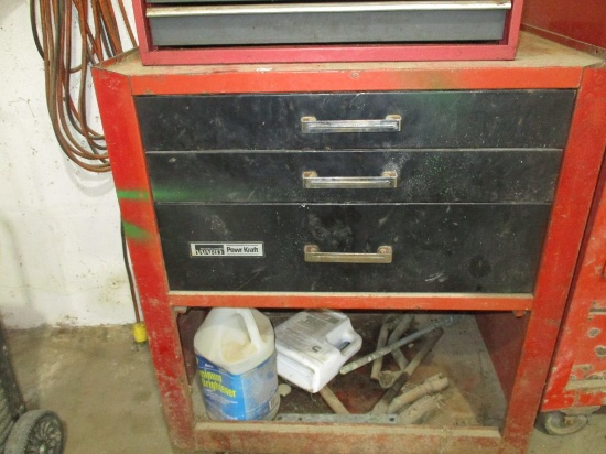 Wards 3 draw rolling cabinet