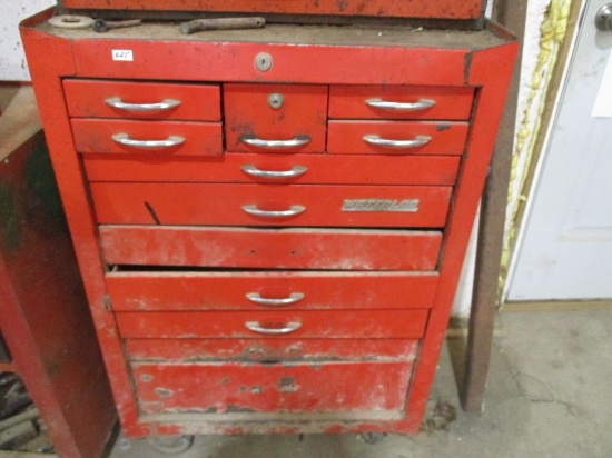 Waterloo 10 draw rolling cabinet