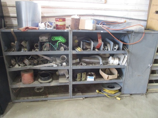 Metal cabinet with hardware 93'' x 46''