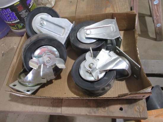 4 caster wheels