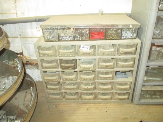 Cabinet w/screws and bolts