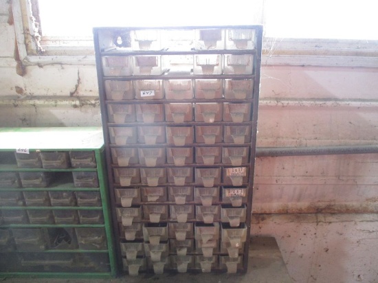 Cabinet with hardware