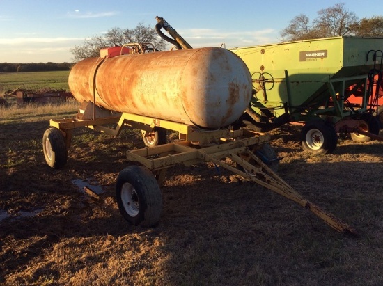 1000 gal. Anhydrous Tank/Hamby Running Gear