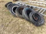 Assorted tires