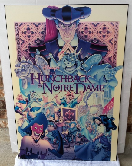 The Hunchback of Notre Dame 23x 35 ColorPlak