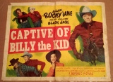 Captive of Billy the Kid 1951 Half-Sheet Poster