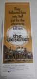 The Deserter 1971 Insert