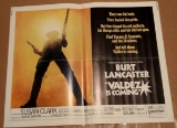 Valdez is Coming 1971 Half-Sheet Poster