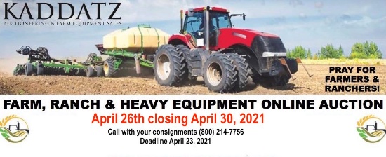 Farm, Ranch, Heavy Equipment, and Sporting Goods