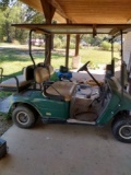 working golf cart