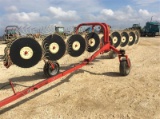 Enrossi  9 Wheel Hay Rake, Pull Type