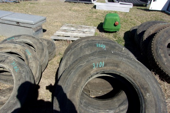 (4) Trailer tires