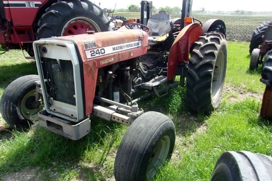Massey Ferguson 240 Salvage Tractor