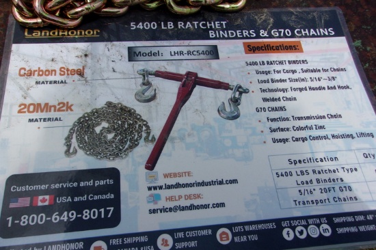 Land Honor Lhr- RC5400 Chain & Binders