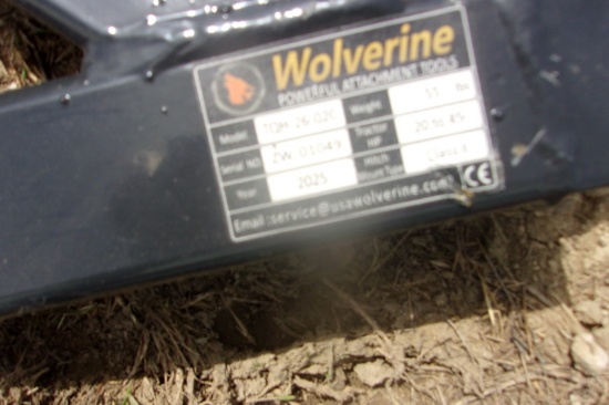 Wolverine 7QH-26-02C Hook-up Hitch