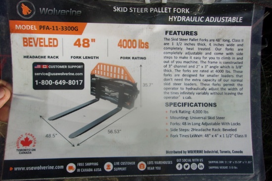 Wolverine PFA-11-330C Pallet Forks