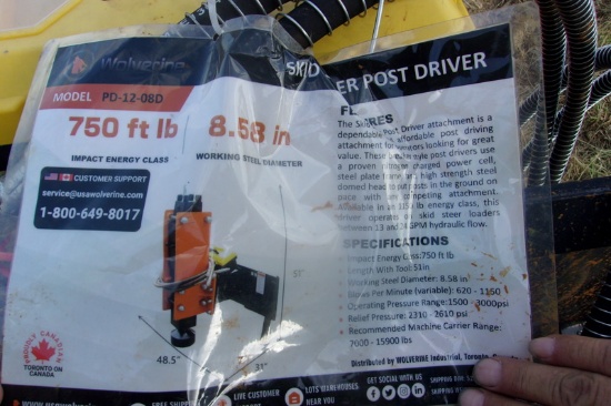 Wolverine PD-12-08D Post Driver