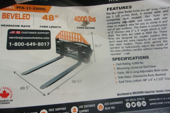 Wolverine PFA-11-330C Pallet Forks