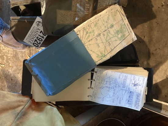 Misc maps, newspaper clipping