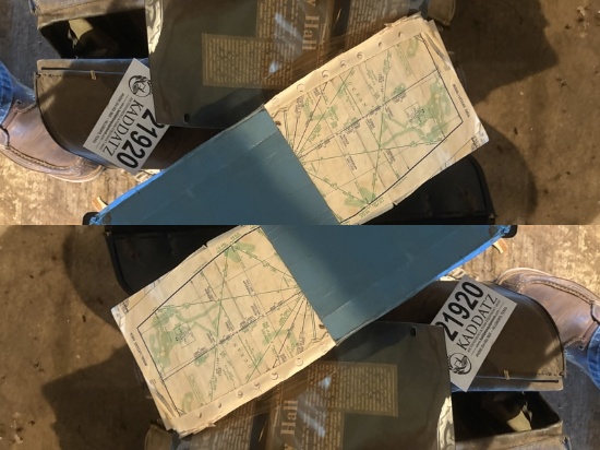 Misc maps, newspaper clipping