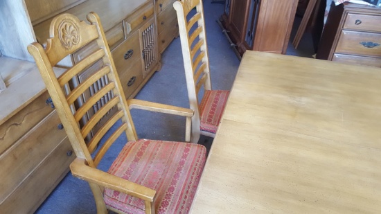Ranch Oak  Table & Chairs