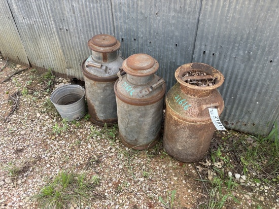 Antique Milk Cans