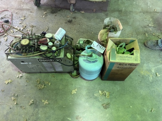 Goodman  A/C Recovery Machine