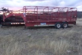 1997 Gooseneck A6A1 Livestock Trailer