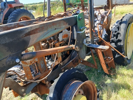 2017 John Deere 6130R Salvage Tractor