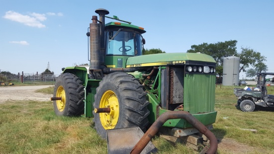 John Deere 8850 Salvage Tractor