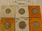 India 6 Coin Lot 1956,1957,1964,(2)1950,1974